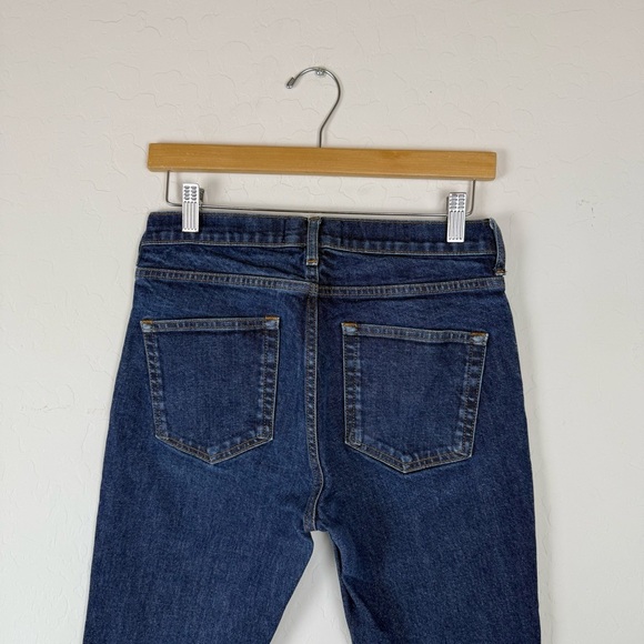 Everlane Straight Dark Wash Ankle Jean - Picture 6 of 7